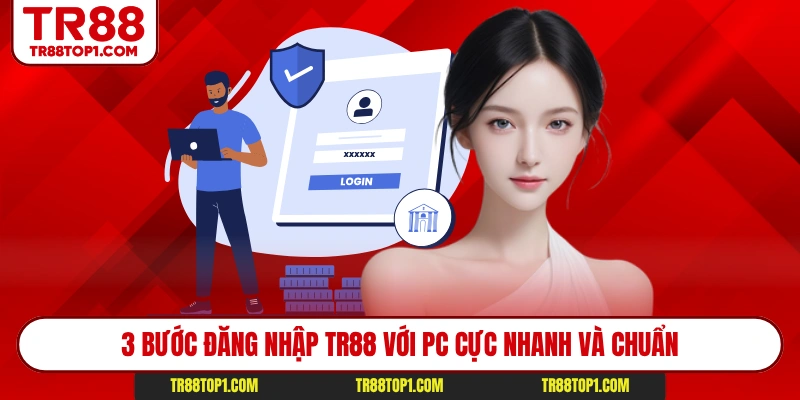 3 bước đăng nhập TR88 với PC cực nhanh và chuẩn 3 bước đăng nhập TR88 với PC cực nhanh và chuẩn